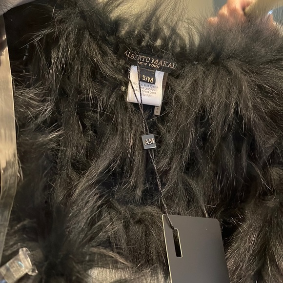 HP! ! Blue Fox Fur Bra/Wrap - Picture 4 of 7